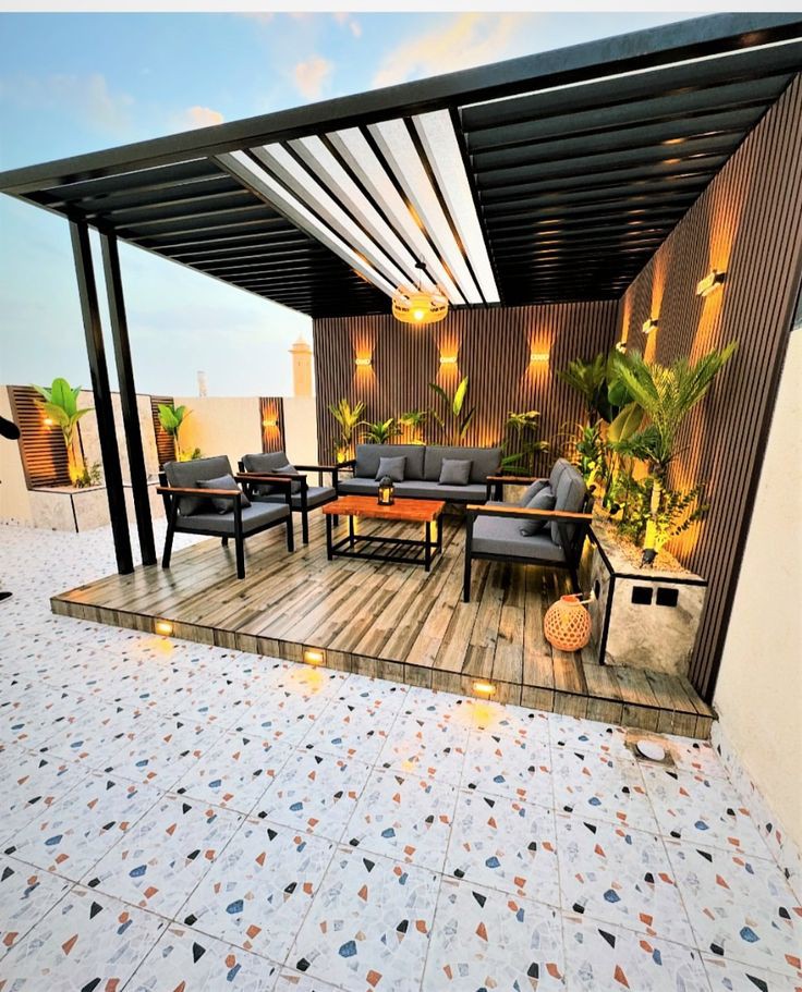 تركيب برجولات ومظلات جلسات خارجية في الخبر